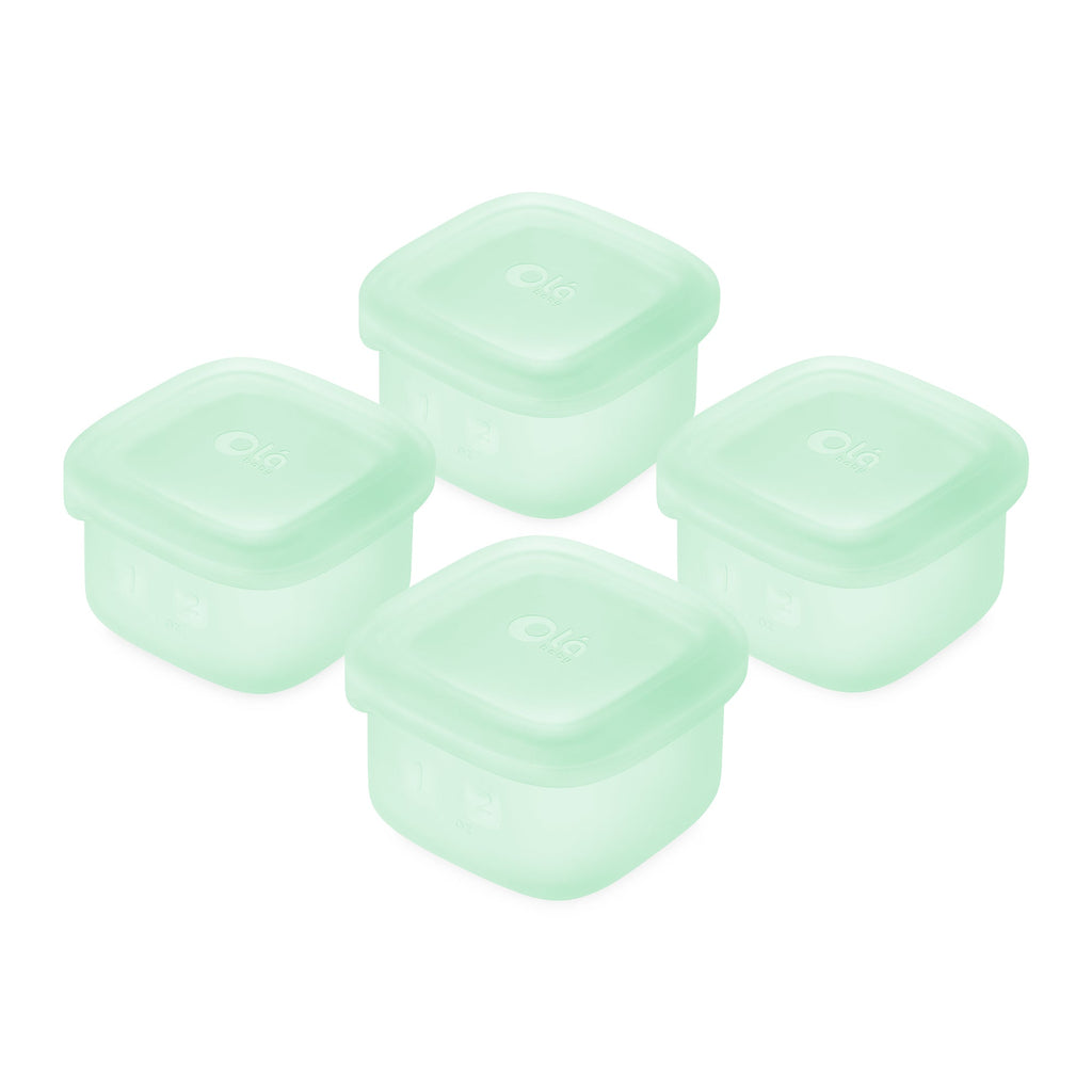 Little Bites Silicone Snack & Baby Food Containers—4 Pack