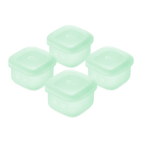 Little Bites Silicone Snack & Baby Food Containers—4 Pack