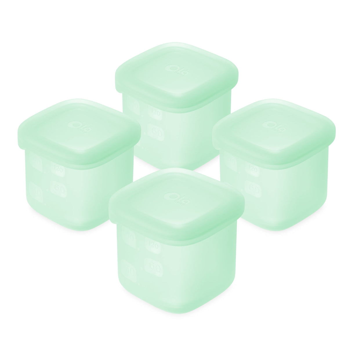 Little Bites Silicone Snack & Baby Food Containers—4 Pack