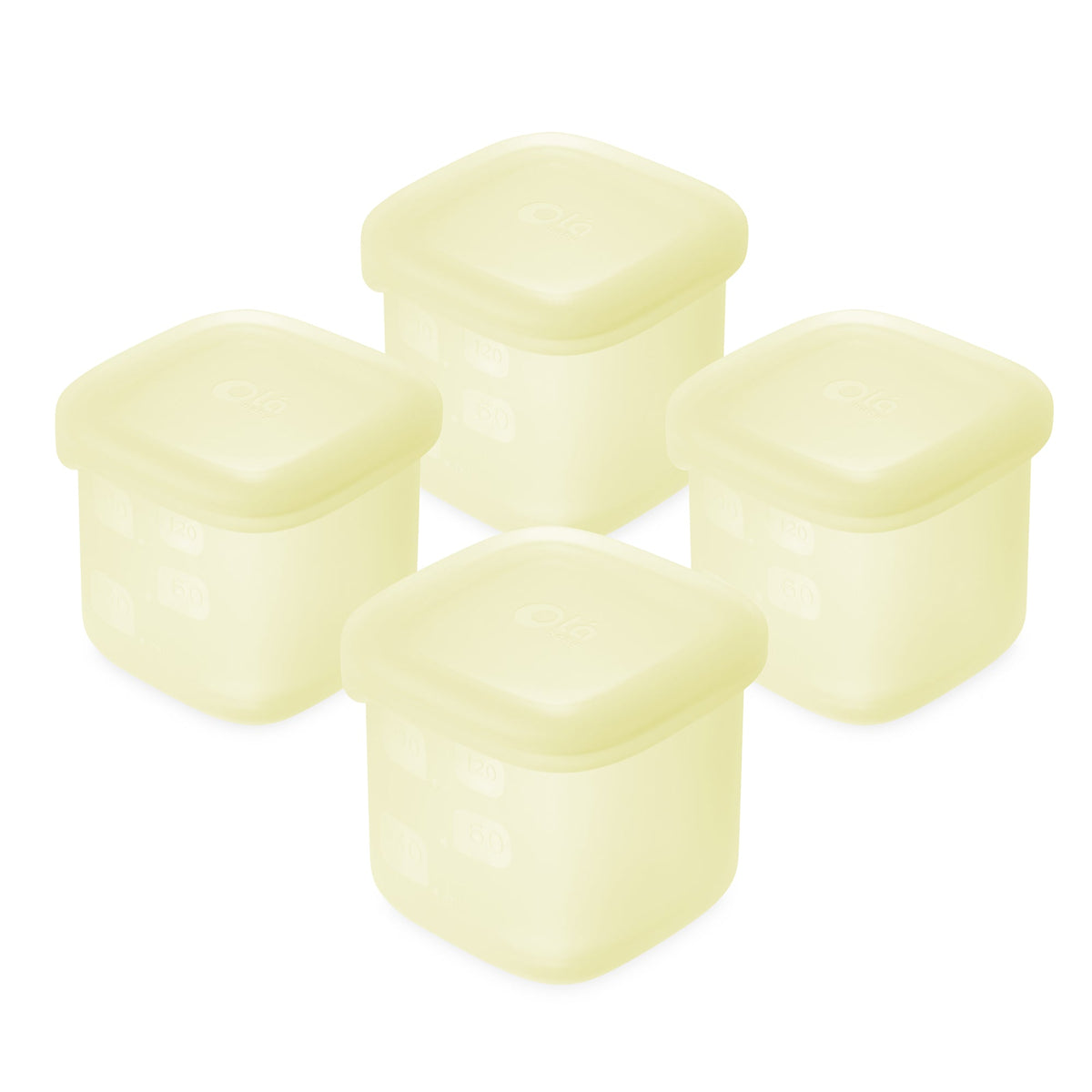 Little Bites Silicone Snack & Baby Food Containers—4 Pack