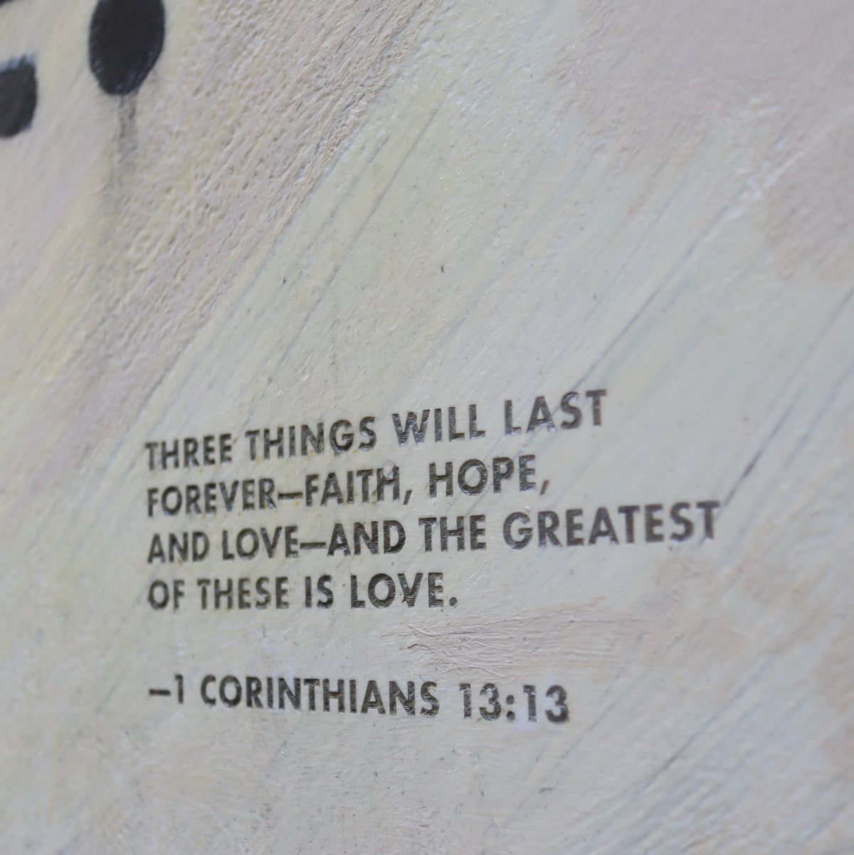 The Greatest of These Is Love- Christian Art Print
