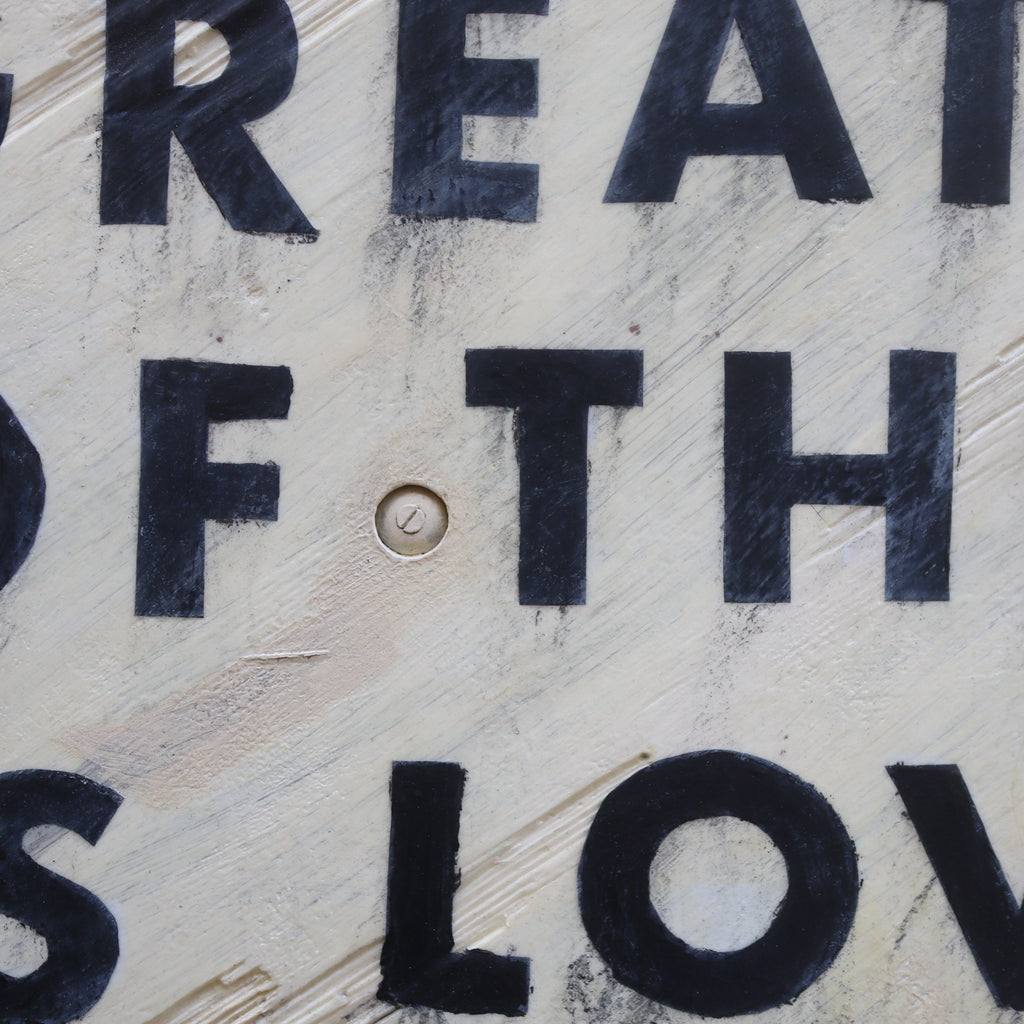 The Greatest of These Is Love- Christian Art Print