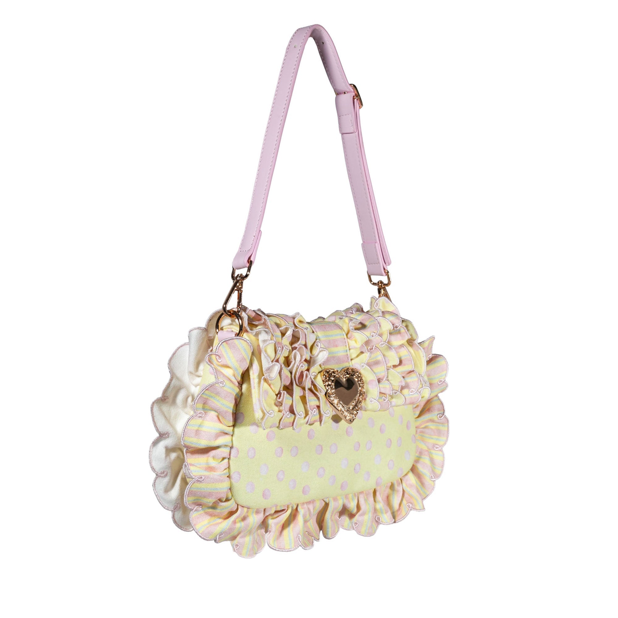 Seaside Sweetheart Ruffle Shoulder Bag